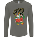 RPG Might Need this Later Role Playing Game Mens Long Sleeve T-Shirt Charcoal