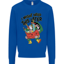 RPG Might Need this Later Role Playing Game Mens Sweatshirt Jumper Royal Blue