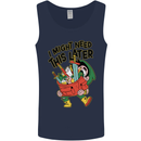 RPG Might Need this Later Role Playing Game Mens Vest Tank Top Navy Blue
