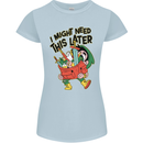 RPG Might Need this Later Role Playing Game Womens Petite Cut T-Shirt Light Blue