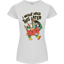RPG Might Need this Later Role Playing Game Womens Petite Cut T-Shirt White