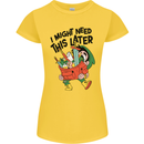 RPG Might Need this Later Role Playing Game Womens Petite Cut T-Shirt Yellow
