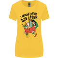 RPG Might Need this Later Role Playing Game Womens Wider Cut T-Shirt Yellow