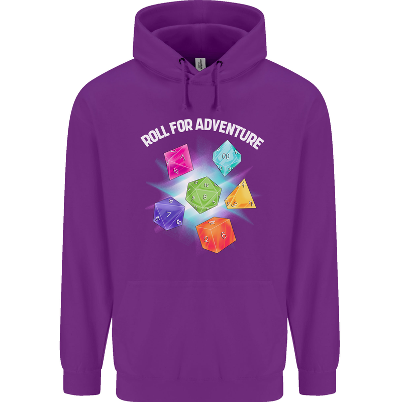 RPG Role Play Games Adventure Childrens Kids Hoodie Purple