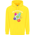 RPG Role Play Games Adventure Childrens Kids Hoodie Yellow