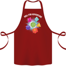 RPG Role Play Games Adventure Cotton Apron 100% Organic Maroon