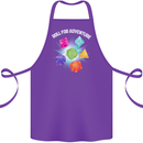 RPG Role Play Games Adventure Cotton Apron 100% Organic Purple