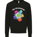 RPG Role Play Games Adventure Kids Sweatshirt Jumper Black