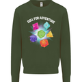 RPG Role Play Games Adventure Kids Sweatshirt Jumper Forest Green