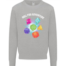 RPG Role Play Games Adventure Kids Sweatshirt Jumper Sports Grey