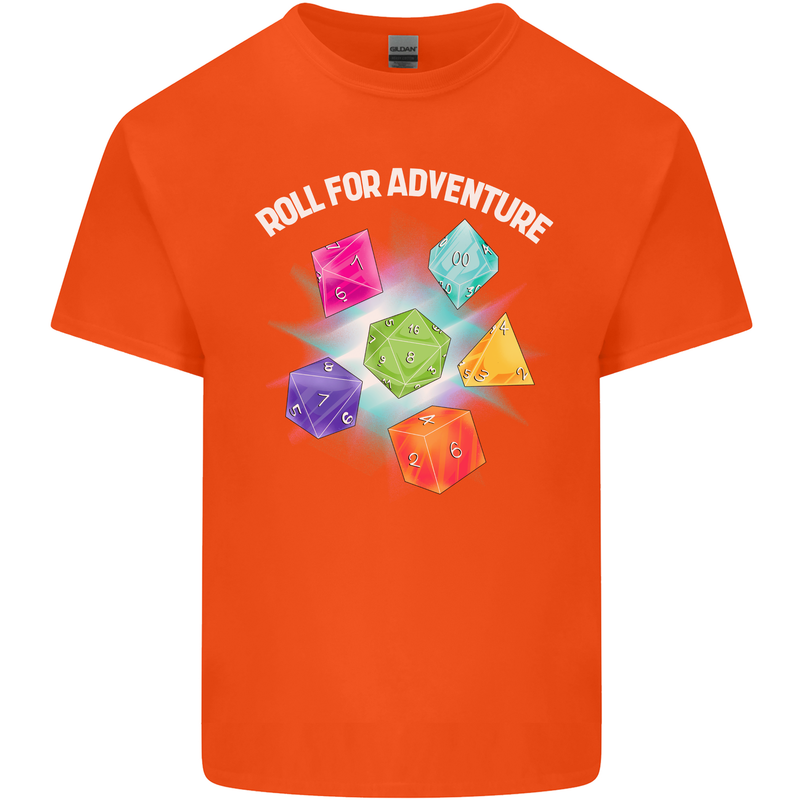 RPG Role Play Games Adventure Kids T-Shirt Childrens Orange