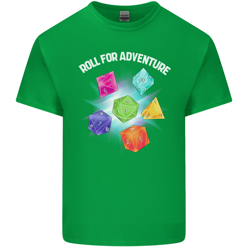 RPG Role Play Games Adventure Mens Cotton T-Shirt Tee Top Irish Green