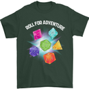 RPG Role Play Games Adventure Mens T-Shirt 100% Cotton Forest Green