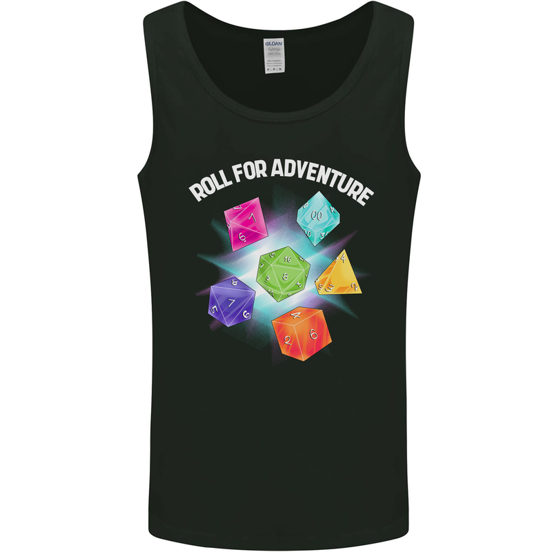 RPG Role Play Games Adventure Mens Vest Tank Top Black