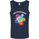 RPG Role Play Games Adventure Mens Vest Tank Top Navy Blue