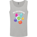 RPG Role Play Games Adventure Mens Vest Tank Top Sports Grey