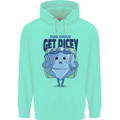 RPG Role Playing Game Get Dicey Funny Childrens Kids Hoodie Peppermint
