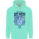 RPG Role Playing Game Get Dicey Funny Childrens Kids Hoodie Peppermint