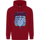 RPG Role Playing Game Get Dicey Funny Childrens Kids Hoodie Red