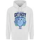 RPG Role Playing Game Get Dicey Funny Childrens Kids Hoodie White