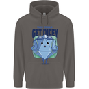 RPG Role Playing Game Get Dicey Funny Mens 80% Cotton Hoodie Charcoal