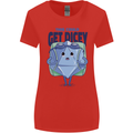 RPG Role Playing Game Get Dicey Funny Womens Wider Cut T-Shirt Red