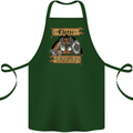 RPG Role Playing Games Cleric Dragons Cotton Apron 100% Organic Forest Green