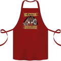RPG Role Playing Games Cleric Dragons Cotton Apron 100% Organic Maroon