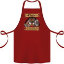 RPG Role Playing Games Cleric Dragons Cotton Apron 100% Organic Maroon