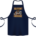RPG Role Playing Games Cleric Dragons Cotton Apron 100% Organic Navy Blue