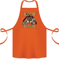 RPG Role Playing Games Cleric Dragons Cotton Apron 100% Organic Orange