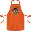 RPG Role Playing Games Cleric Dragons Cotton Apron 100% Organic Orange