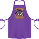 RPG Role Playing Games Cleric Dragons Cotton Apron 100% Organic Purple