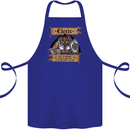 RPG Role Playing Games Cleric Dragons Cotton Apron 100% Organic Royal Blue