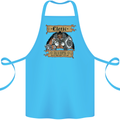 RPG Role Playing Games Cleric Dragons Cotton Apron 100% Organic Turquoise