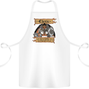 RPG Role Playing Games Cleric Dragons Cotton Apron 100% Organic White