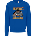 RPG Role Playing Games Cleric Dragons Kids Sweatshirt Jumper Royal Blue