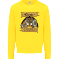 RPG Role Playing Games Cleric Dragons Kids Sweatshirt Jumper Yellow