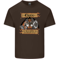 RPG Role Playing Games Cleric Dragons Kids T-Shirt Childrens Chocolate