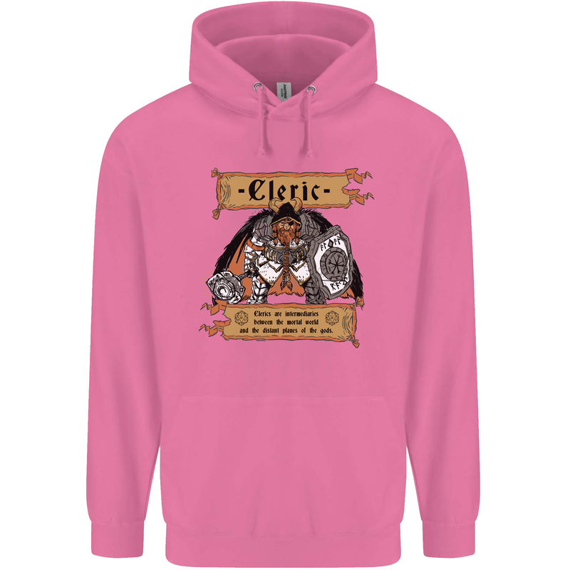 RPG Role Playing Games Cleric Dragons Mens 80% Cotton Hoodie Azelea