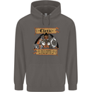 RPG Role Playing Games Cleric Dragons Mens 80% Cotton Hoodie Charcoal