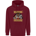 RPG Role Playing Games Cleric Dragons Mens 80% Cotton Hoodie Maroon
