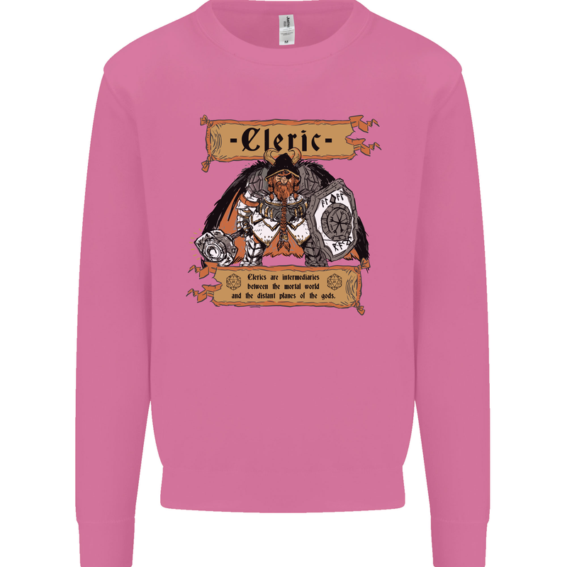 RPG Role Playing Games Cleric Dragons Mens Sweatshirt Jumper Azalea
