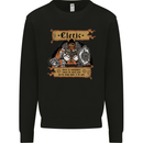 RPG Role Playing Games Cleric Dragons Mens Sweatshirt Jumper Black