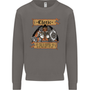 RPG Role Playing Games Cleric Dragons Mens Sweatshirt Jumper Charcoal