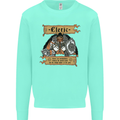 RPG Role Playing Games Cleric Dragons Mens Sweatshirt Jumper Peppermint