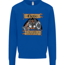 RPG Role Playing Games Cleric Dragons Mens Sweatshirt Jumper Royal Blue