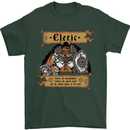 RPG Role Playing Games Cleric Dragons Mens T-Shirt 100% Cotton Forest Green