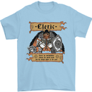 RPG Role Playing Games Cleric Dragons Mens T-Shirt 100% Cotton Light Blue