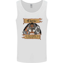 RPG Role Playing Games Cleric Dragons Mens Vest Tank Top White
